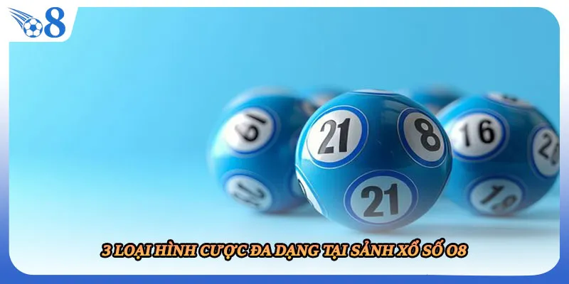 3 loại hình cược đa dạng tại sảnh xổ số O8